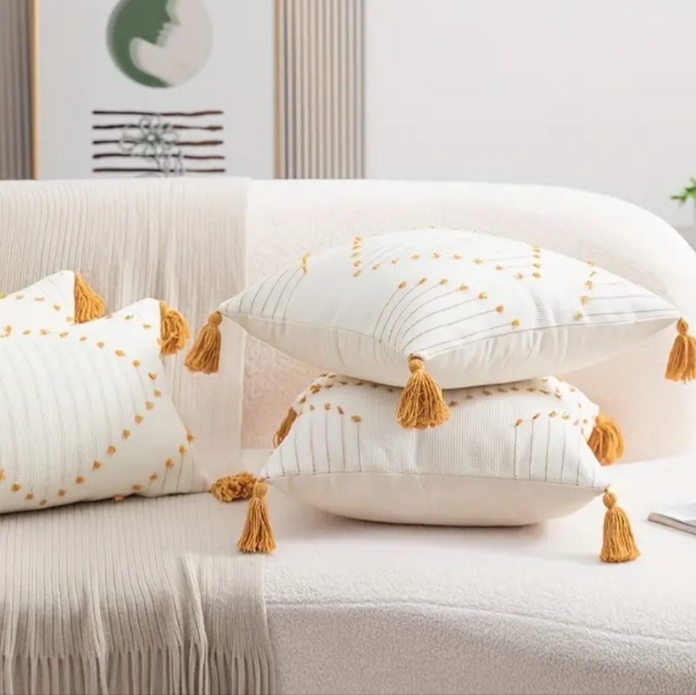 Beautiful 100% cotton decorative pillow case 1pcs - Picture 4 of 6